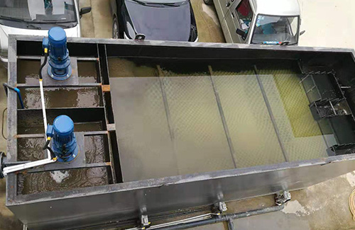 接觸氧化池、絮凝沉淀工藝